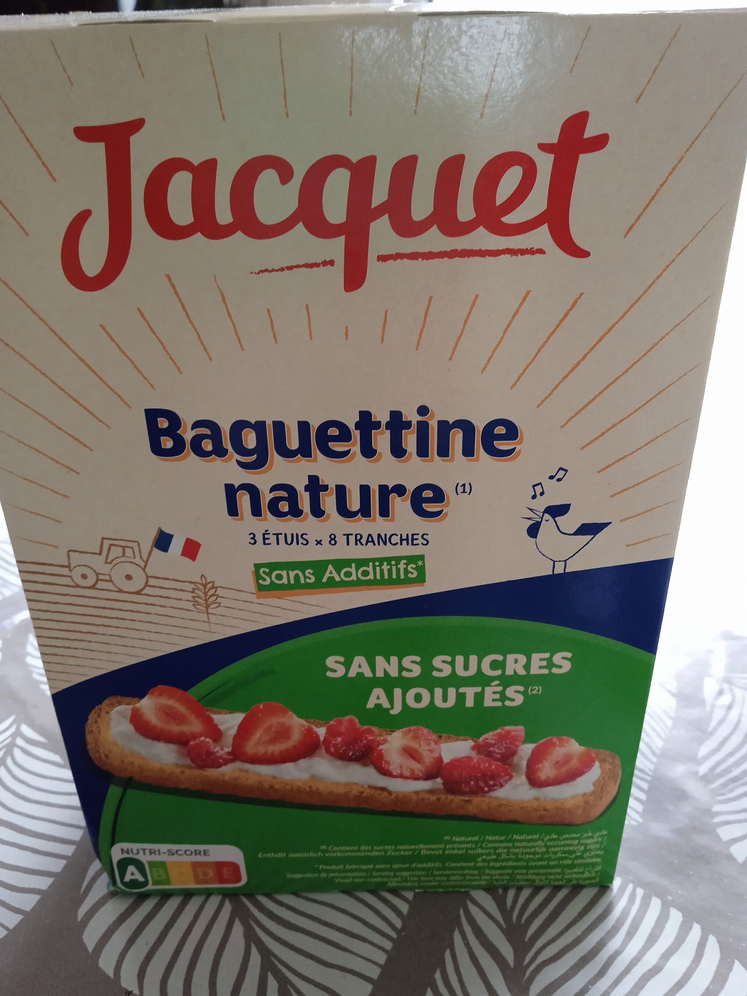 jacquet Baguettine nature packshot