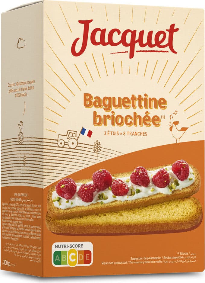 Jacquet Baguettine Briochée packshot