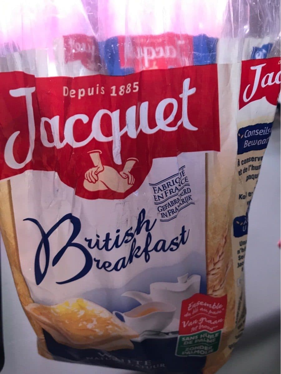 Jacquet British breakfast packshot