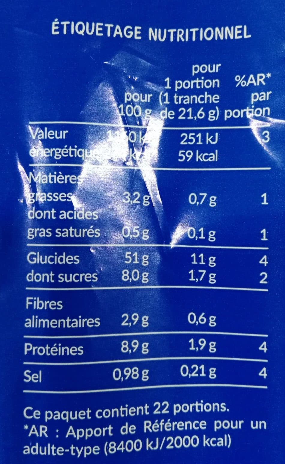Jacquet Carrément Mie Nature packshot