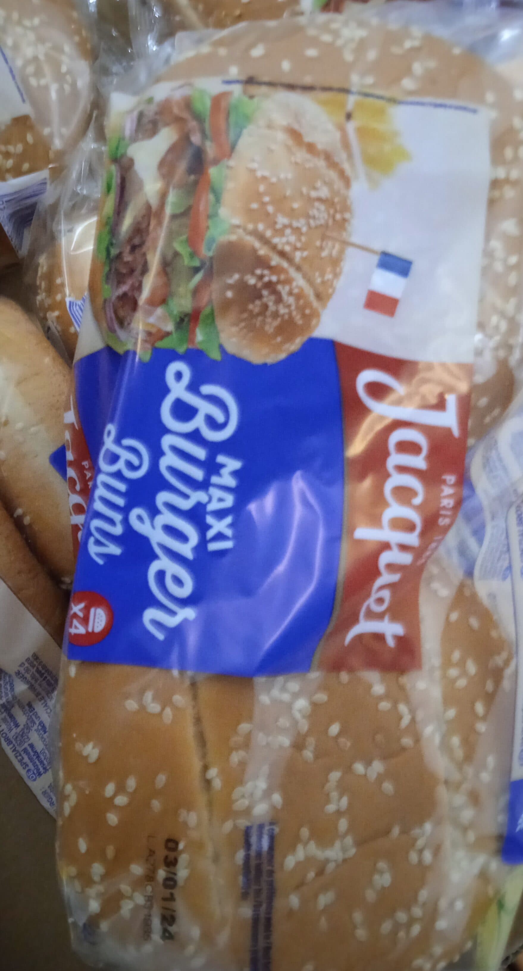 Jacquet burger buns packshot