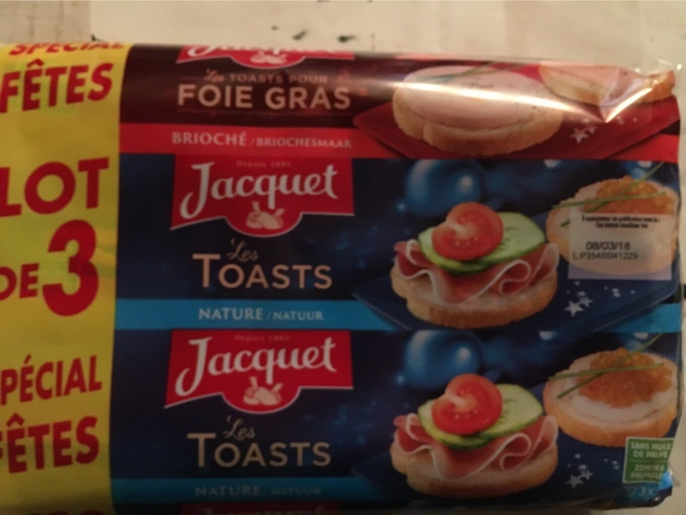 Jacquet Toast nature packshot