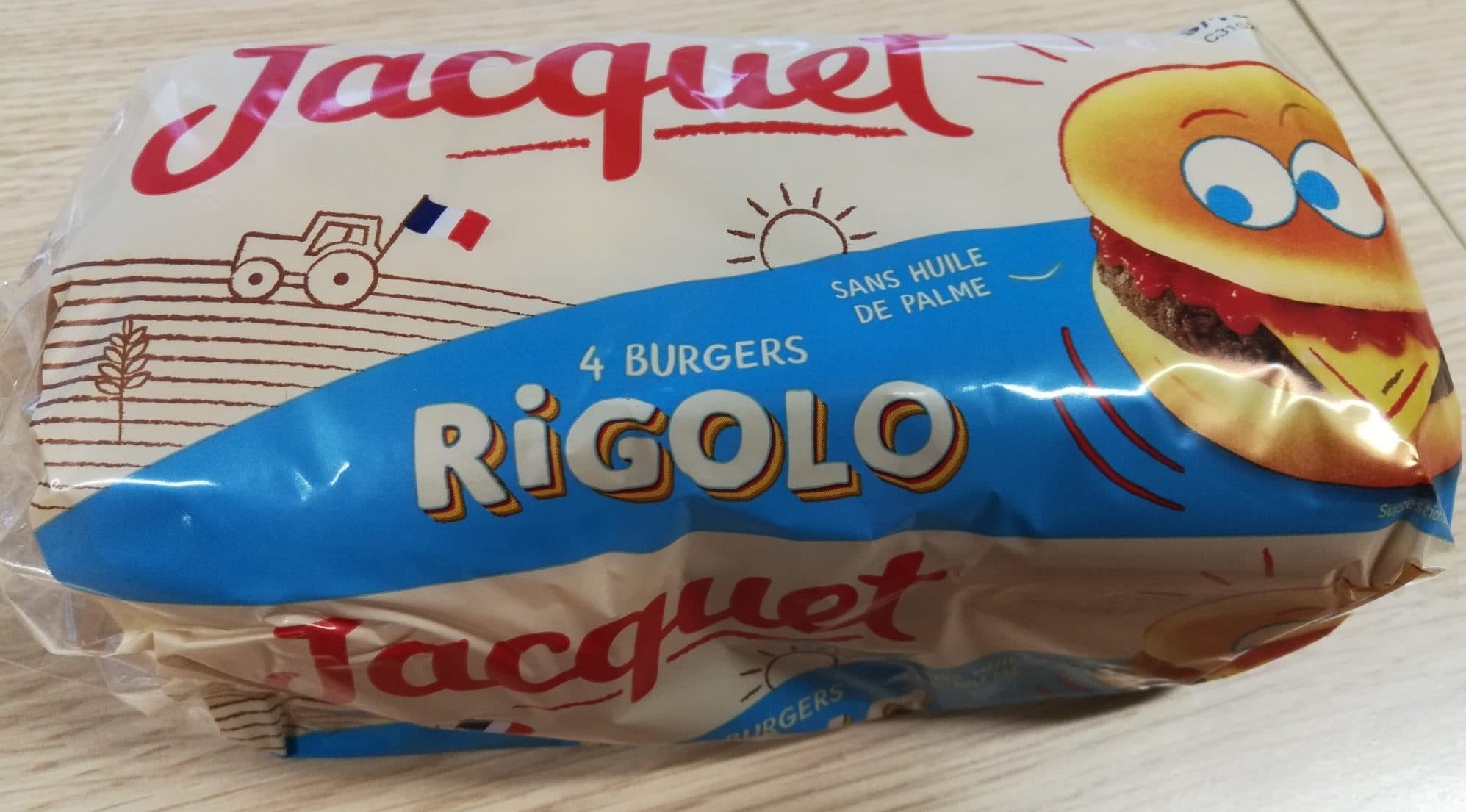 Jacquet Rigolo Burger packshot