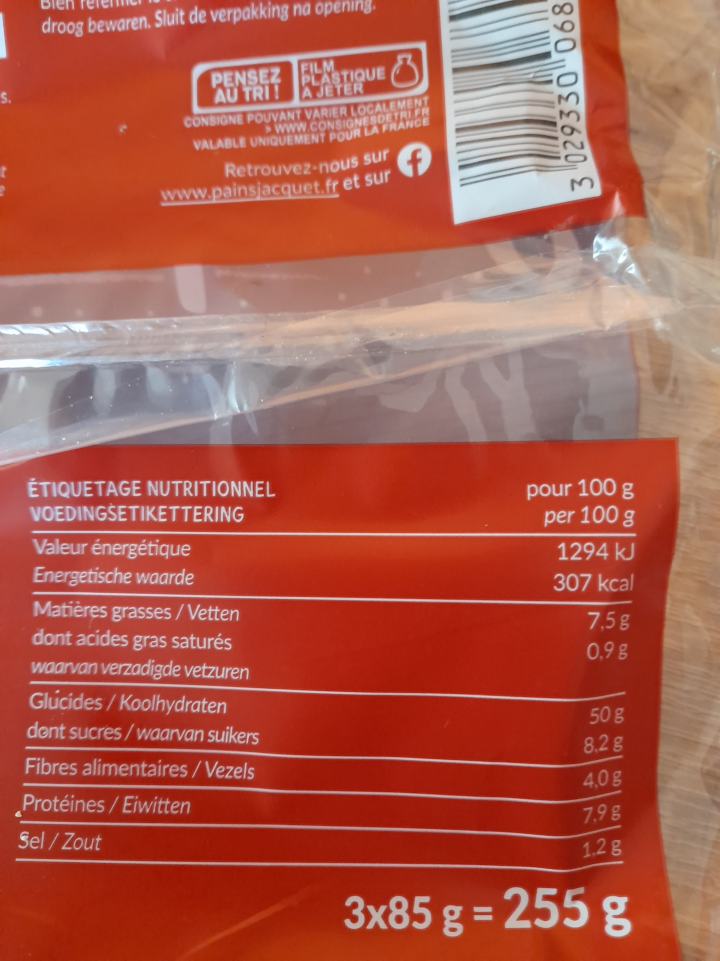 Jacquet Mini-Toasts Foie Gras packshot