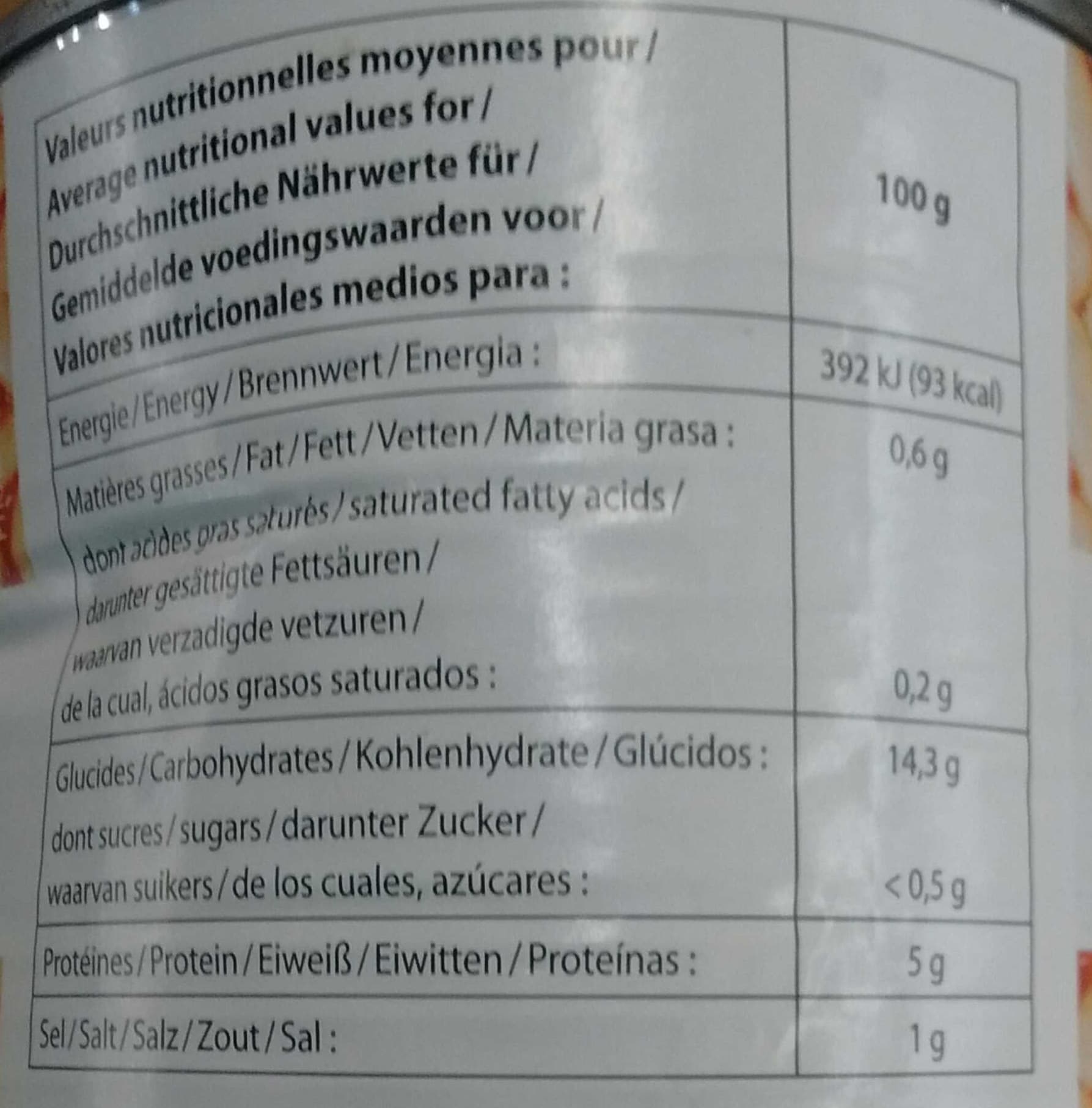 Kerlys Haricots blancs à la tomate packshot