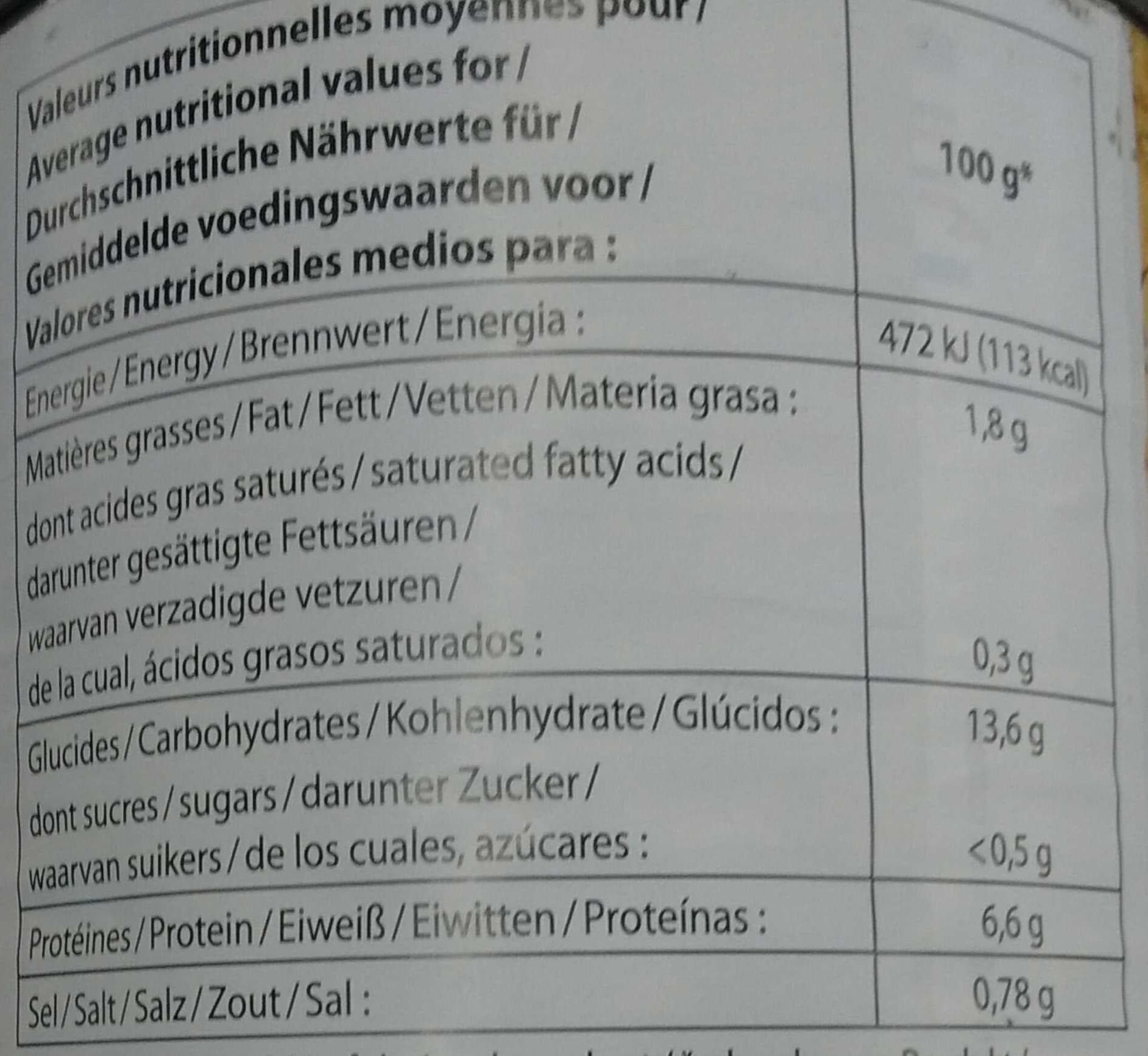 Kerlys Pois chiches packshot