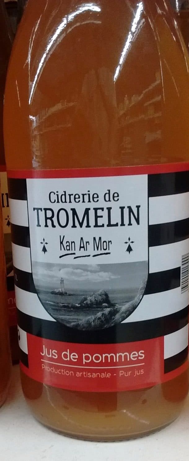 La Cidrerie de Tromelin Jus de Pomme Kan Ar Mor packshot