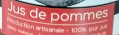 La Cidrerie de Tromelin Jus de pomme packshot