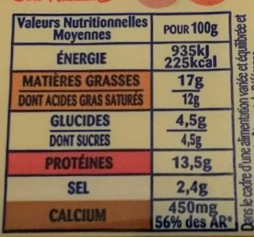 Lactalis PRESIDENT BURGER CHEDDAR EMMENTAL 12 TRANCHES 200g packshot