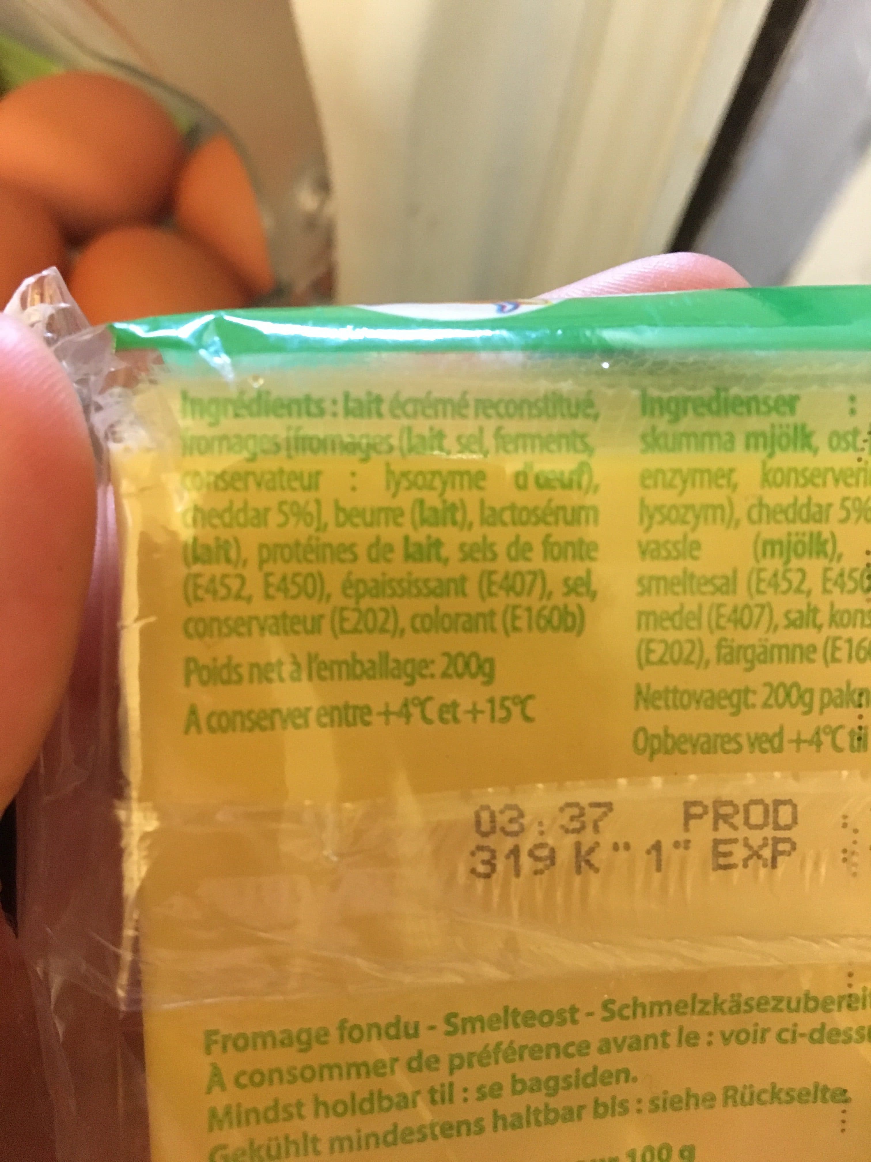 La Vie Claire La Bonne Vache Cheddar packshot