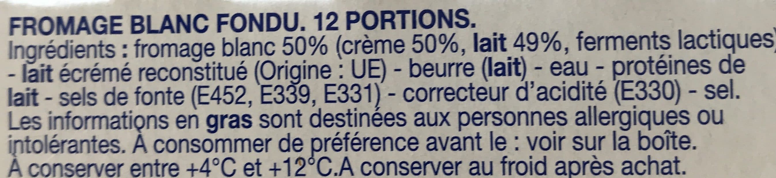 Leader Price Carré à la Crème packshot