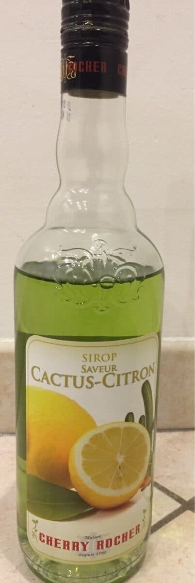 Cherry Rocher Sirop cactus-citron packshot