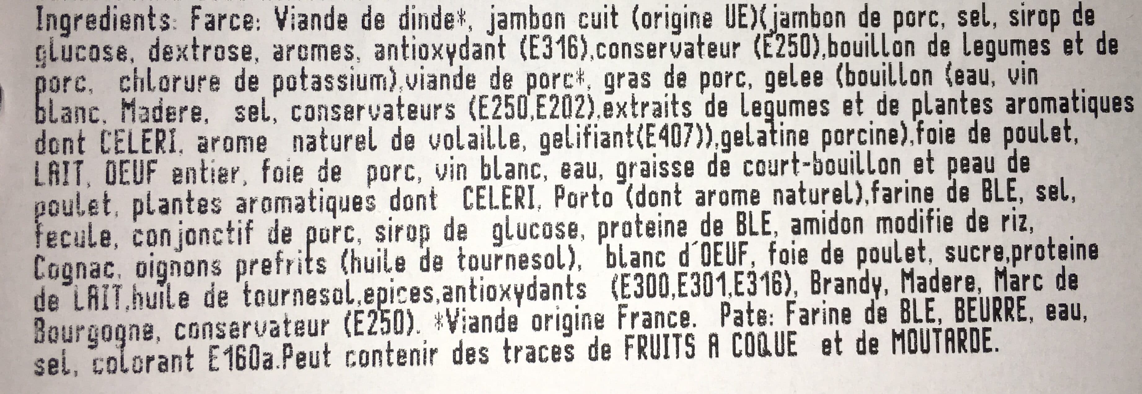 Michel Bolard PATE EN CROUTE RICHELIEU 1 TRANCHE 100G packshot