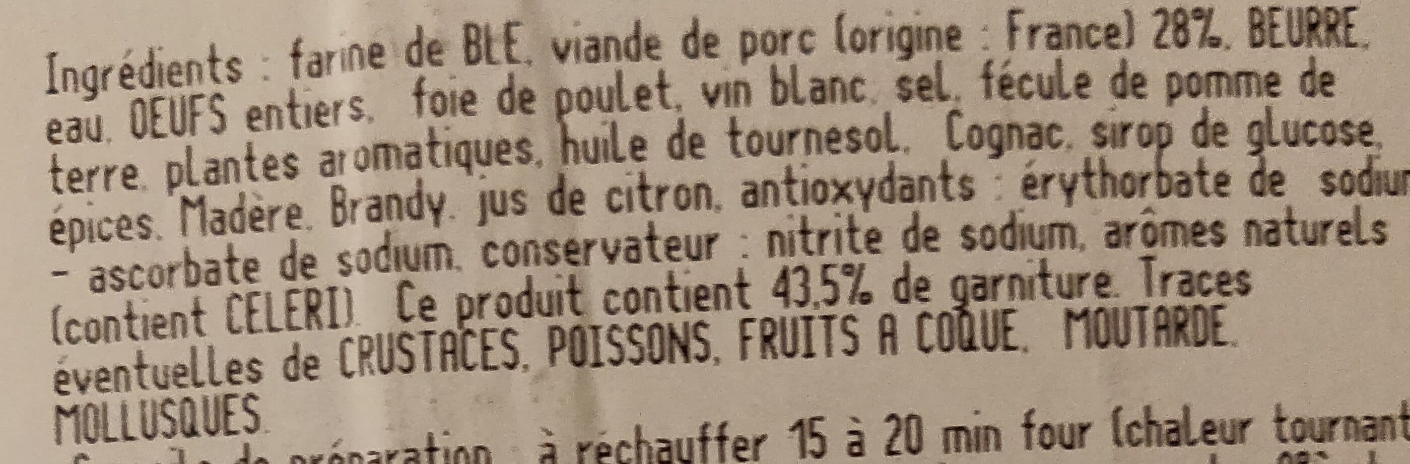 Maison Bolard Pâté chaud Grand-mère packshot