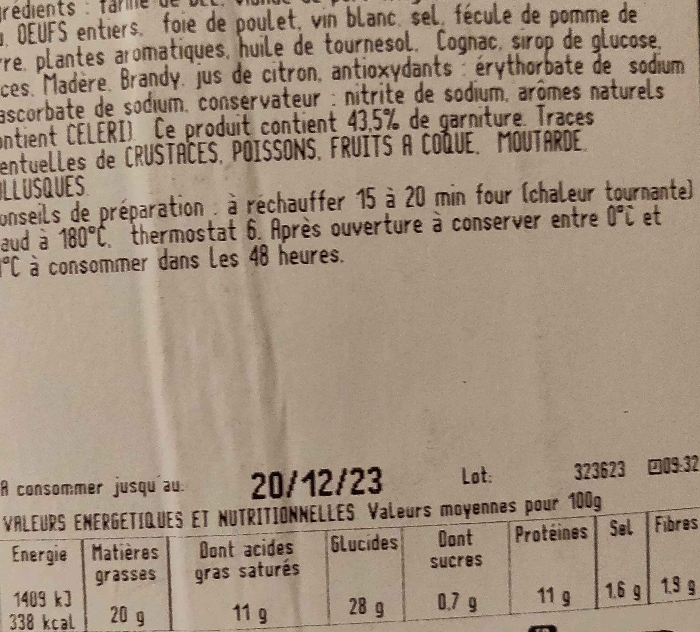 Maison Bolard Pâté chaud Grand-mère packshot