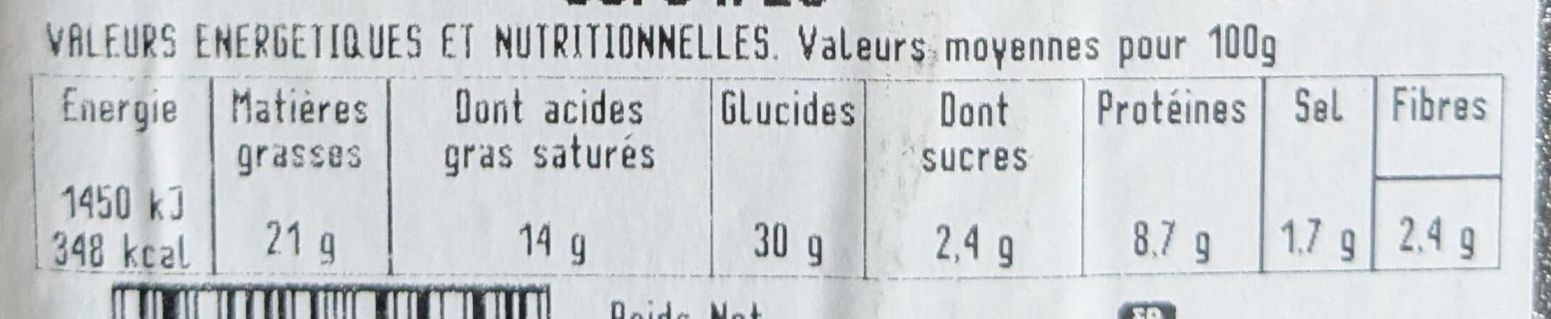 Maison Bolard Feuilleté volaille légumes packshot