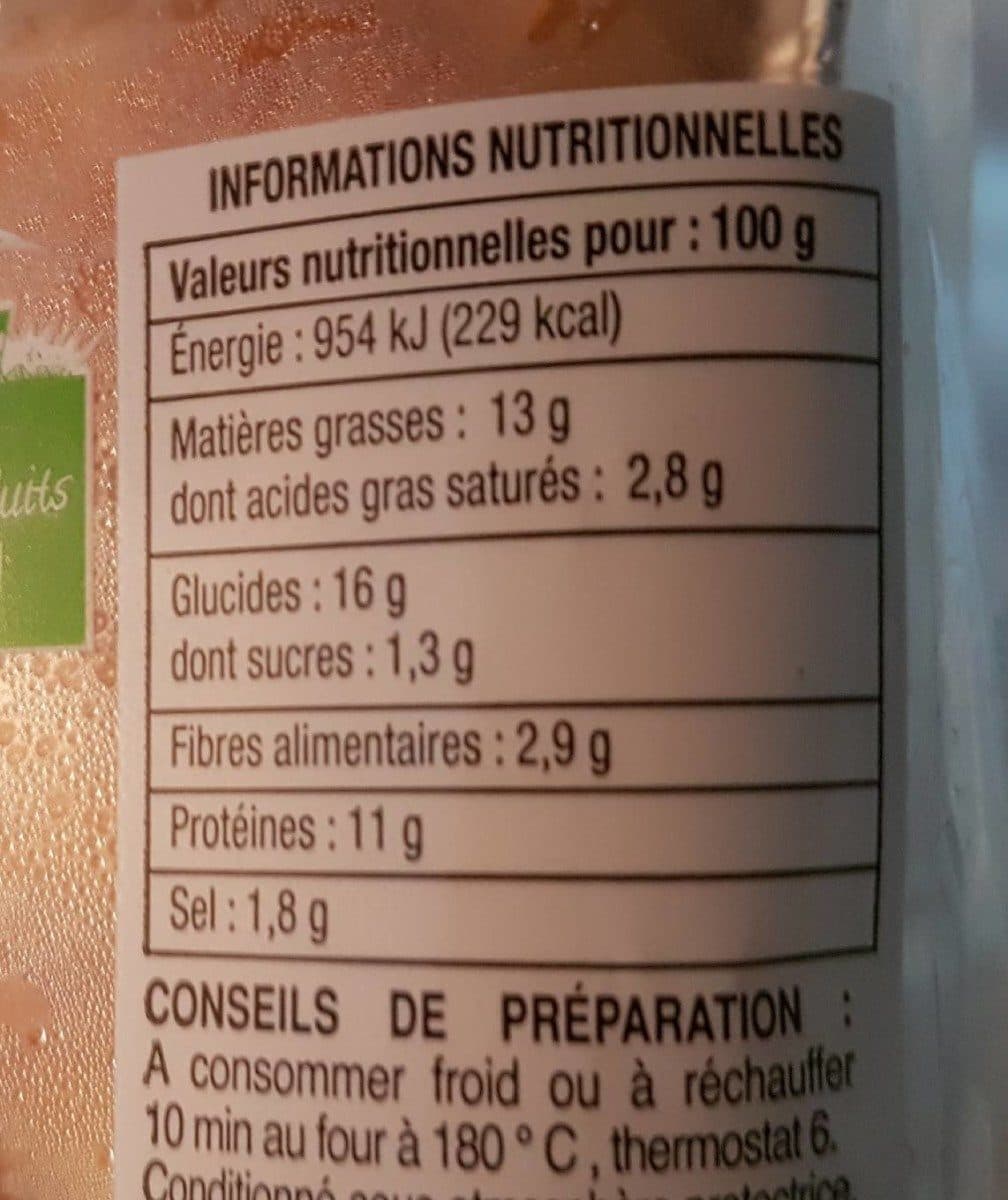 Open Food Facts Cake Jambon Olives packshot