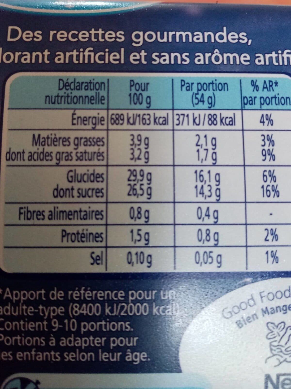 Nestlé Délice Étoile Fruits exotiques packshot