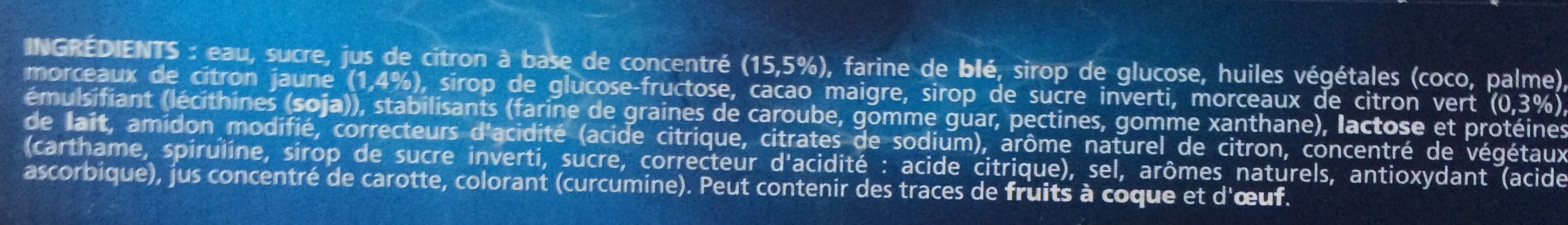 Nestlé Extrême Sorbet Citron Jaune Zestes de Citron packshot