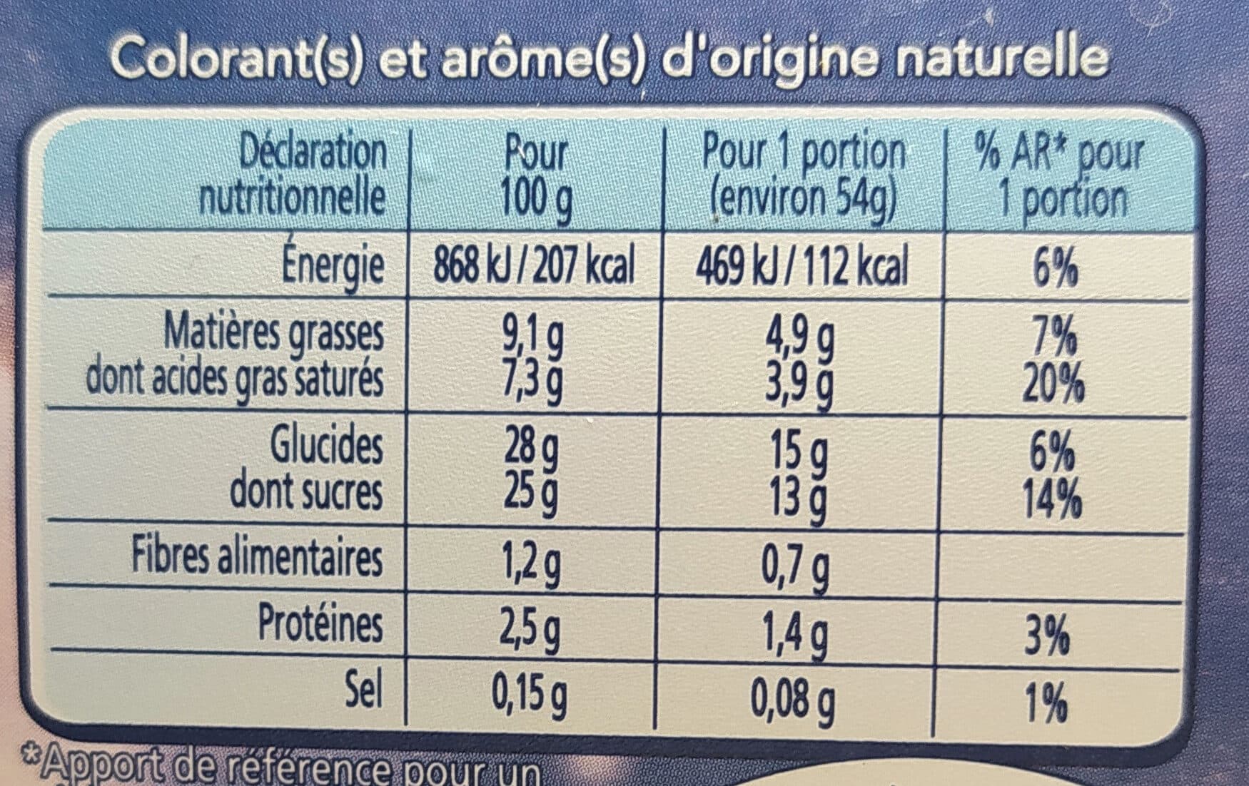 Nestlé Bûche de Noël glacée façon Dame Blanche 8/10 parts packshot