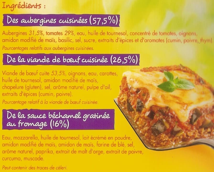 Maggi Moussaka à la grecque packshot