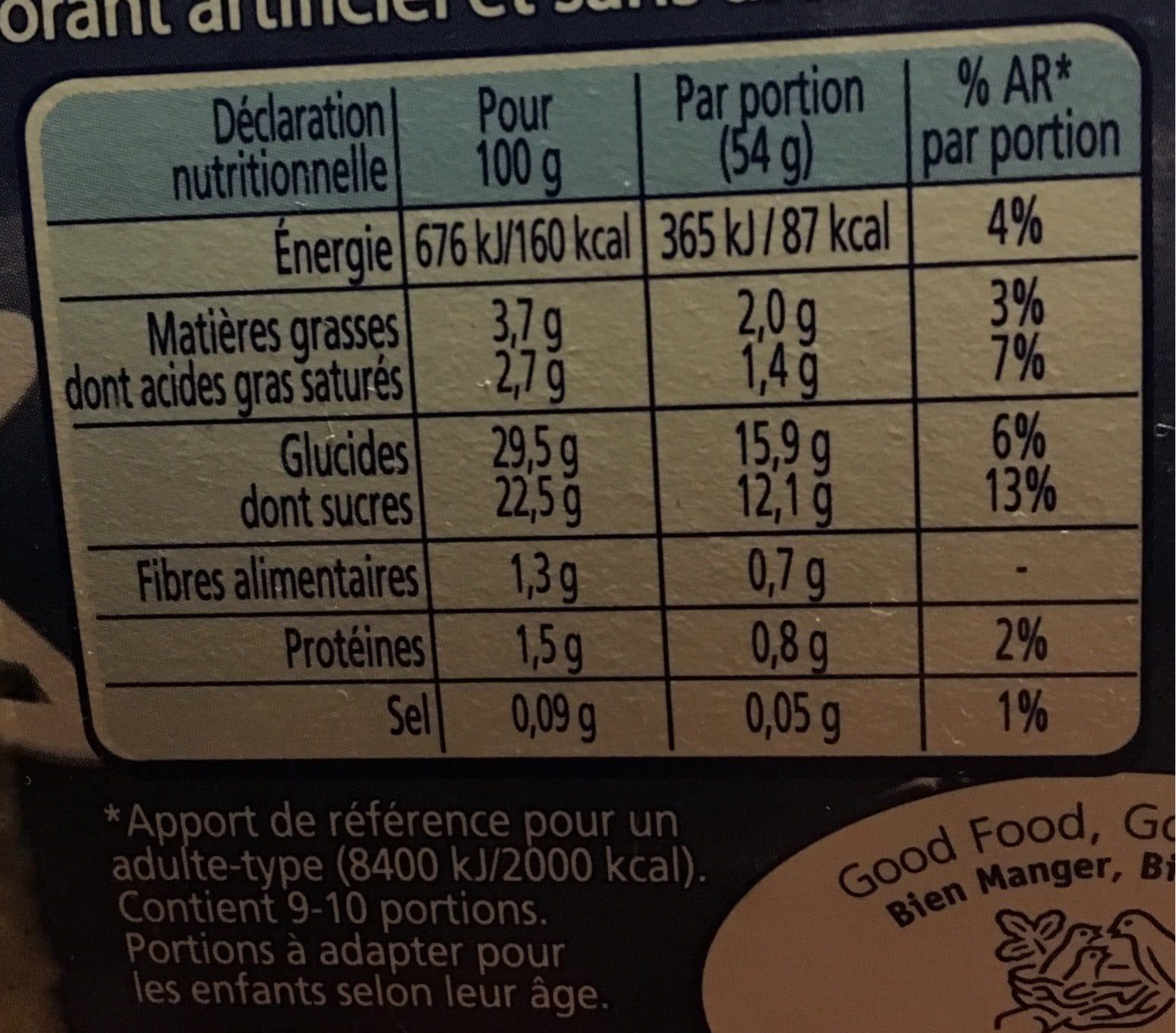 Nestlé Buche glacée Douceur Melba packshot