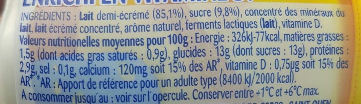 Danone Danonino à Boire packshot