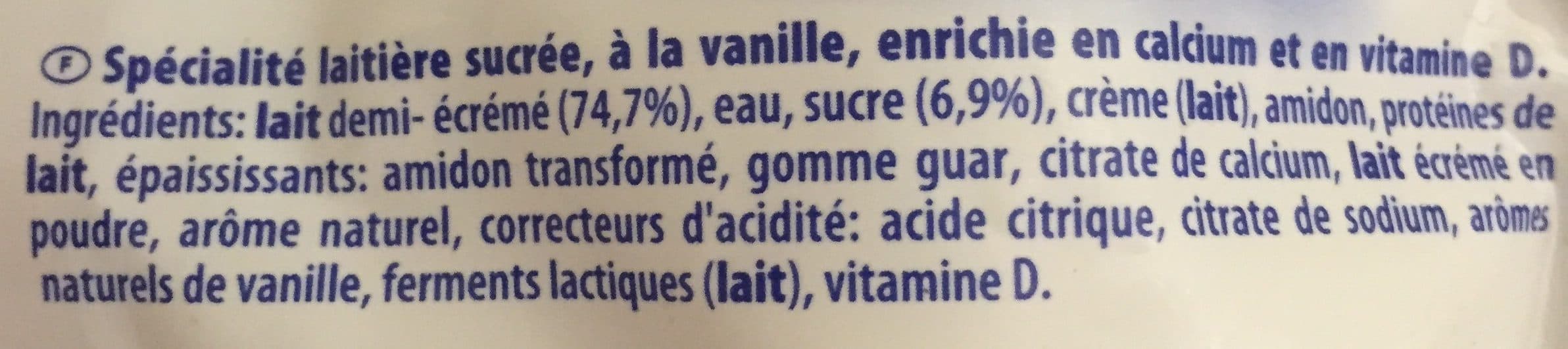 Danone Danonino vanille packshot