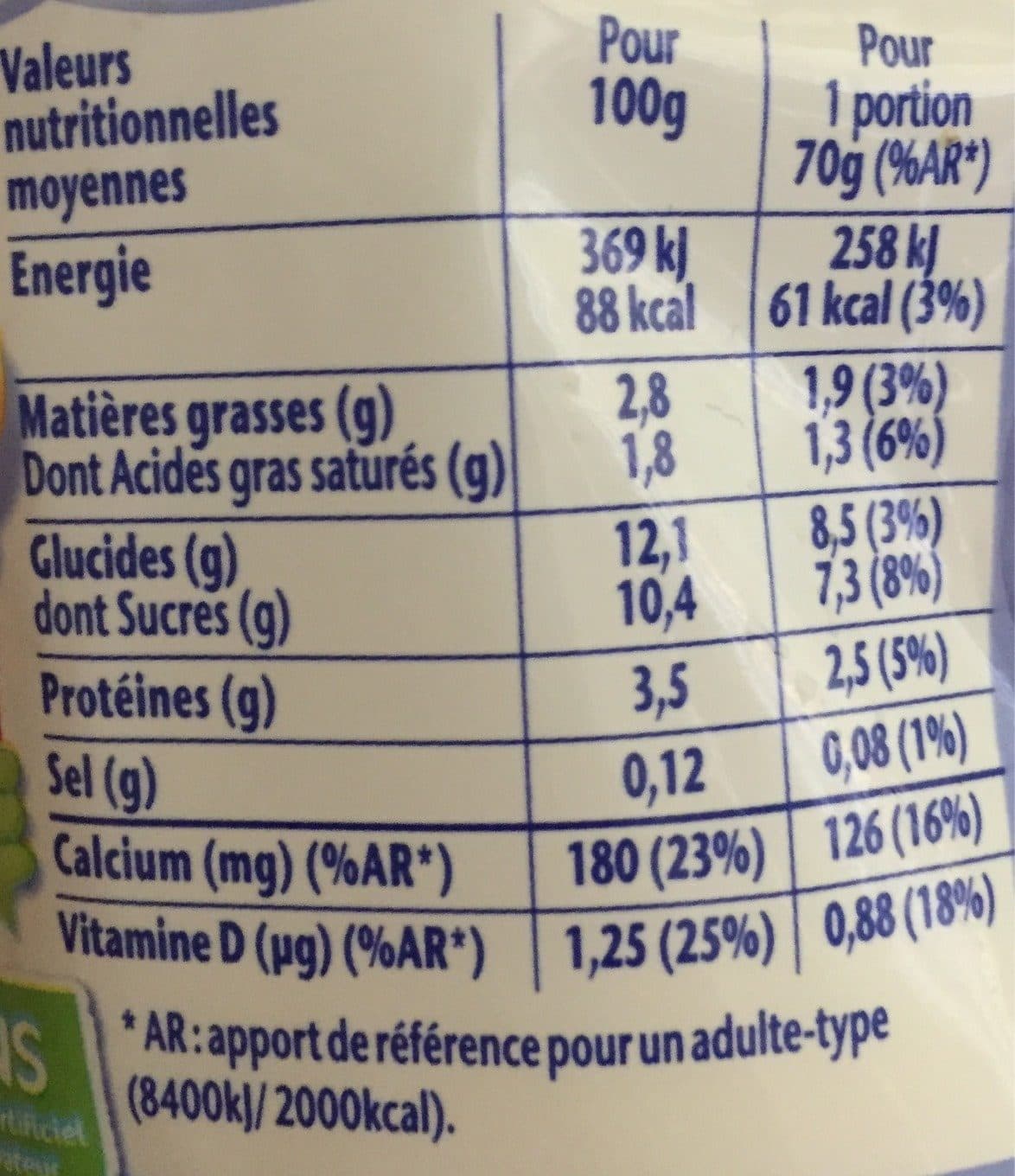 Danone Danonino vanille packshot