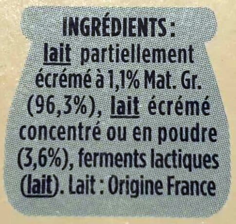 Danone Danone le nature 125 g x 12 packshot