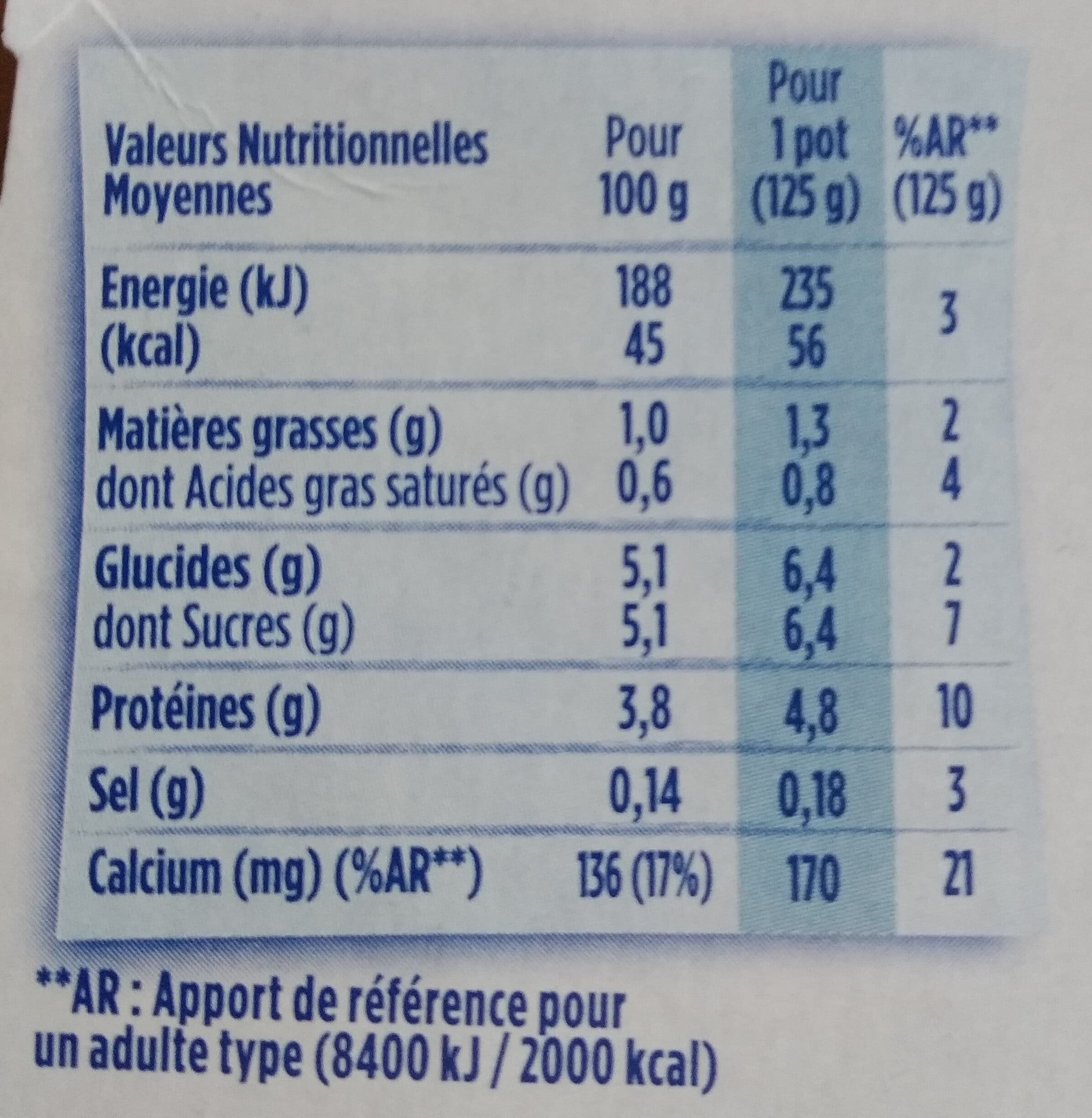 Danone Danone le nature 125 g x 12 packshot