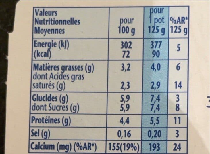 Danone Danone veloute nature 125 g x 12 packshot