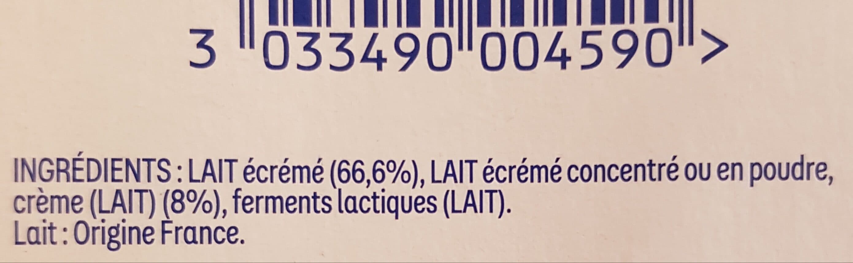 Danone Danone veloute nature 125 g x 8 packshot