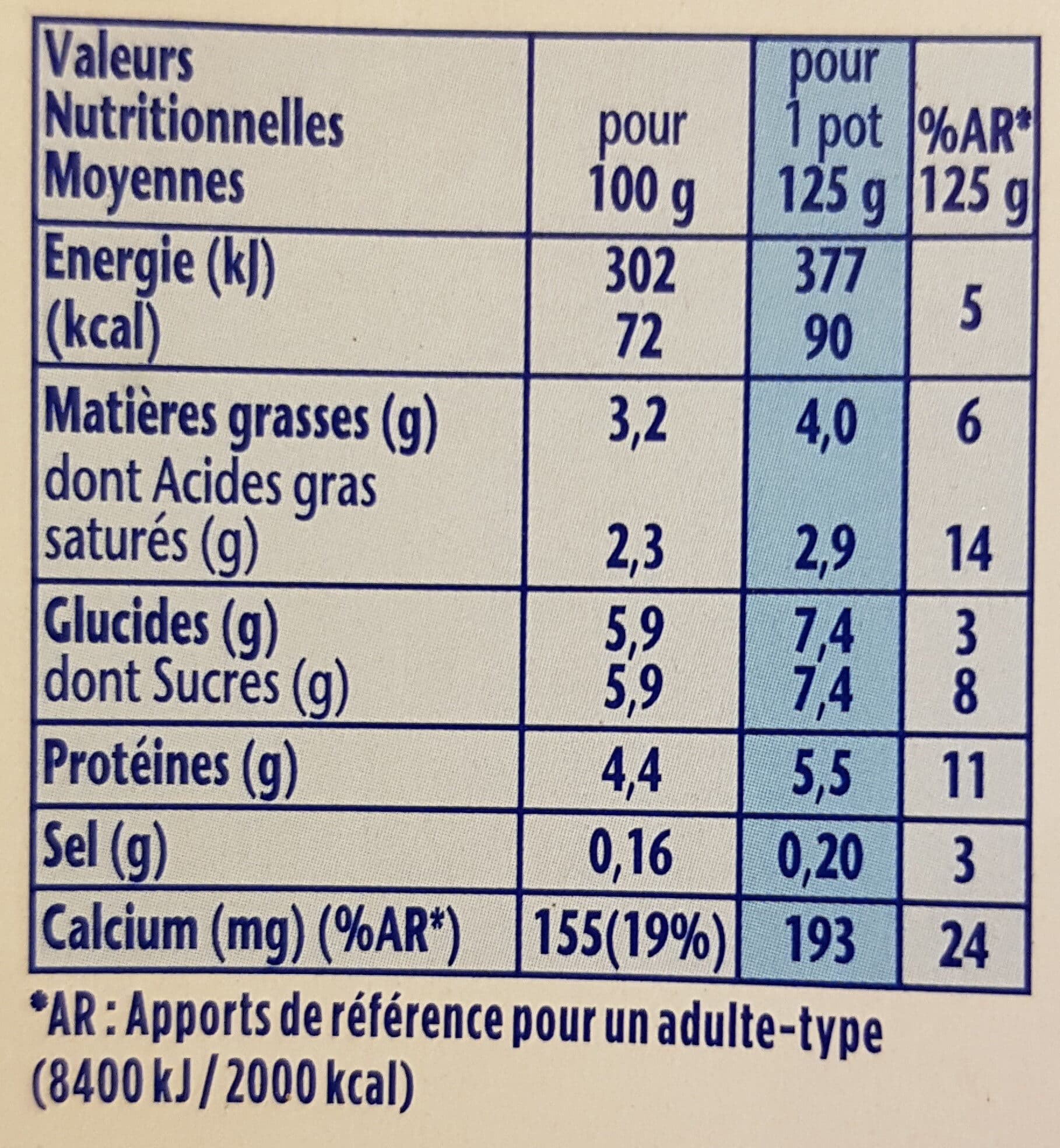 Danone Velouté nature packshot