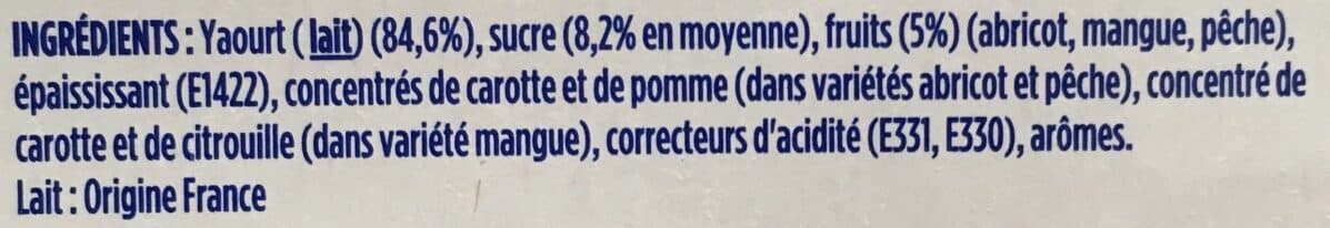 Danone Velouté fruix Yaourt packshot