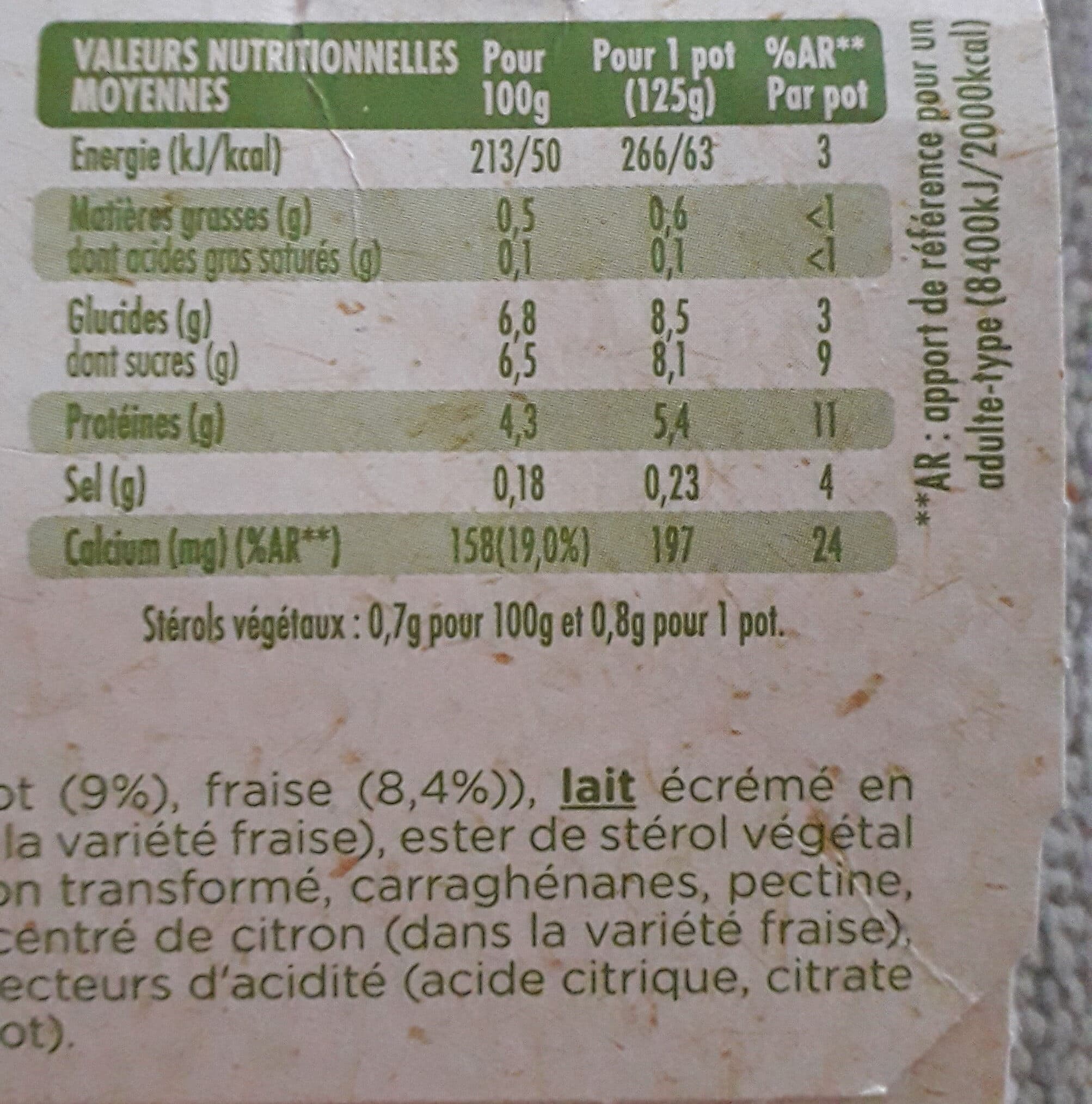 Danacol Danacol fruits panache 125 g x 8 packshot