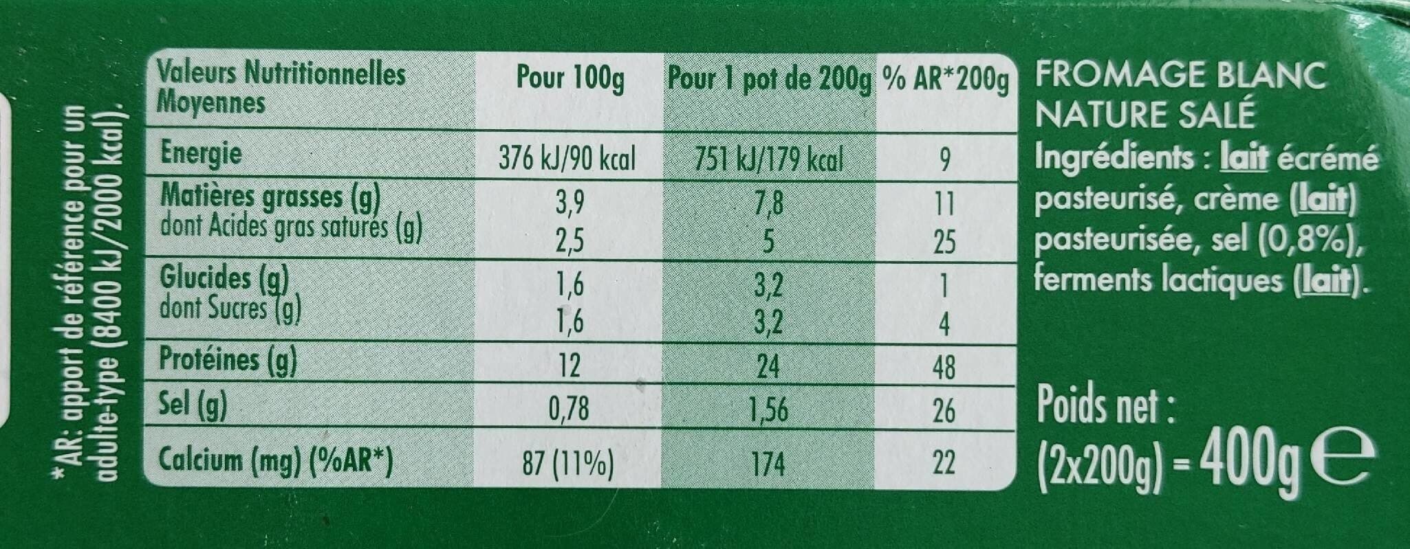 Cottage Jockey cottage cheese nature 200 g x 2 packshot