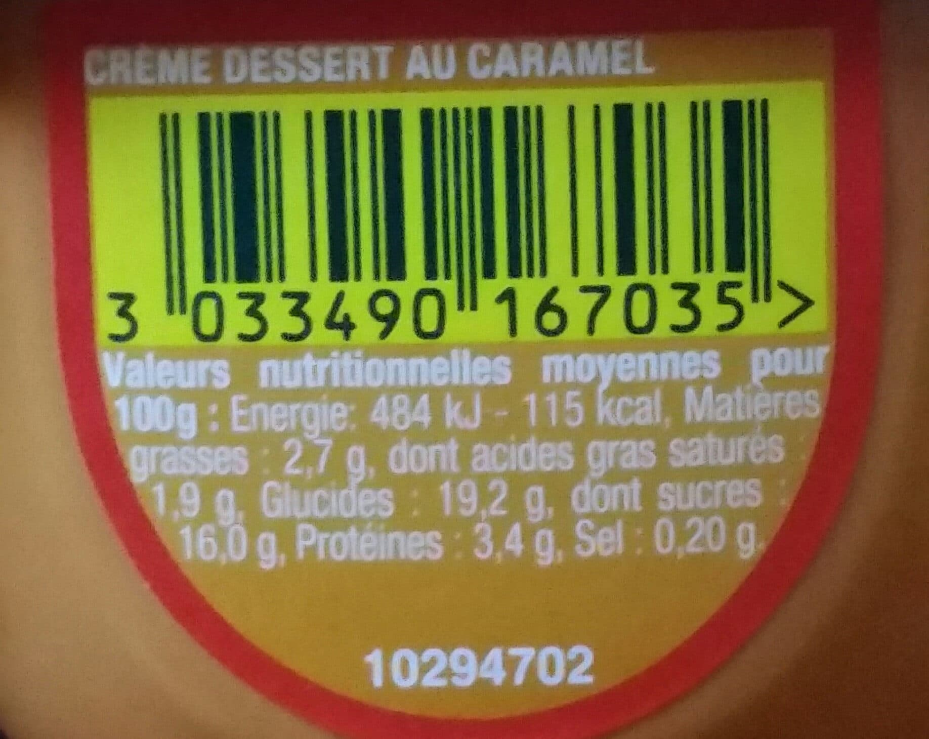 DANONE Danette - Caramel packshot