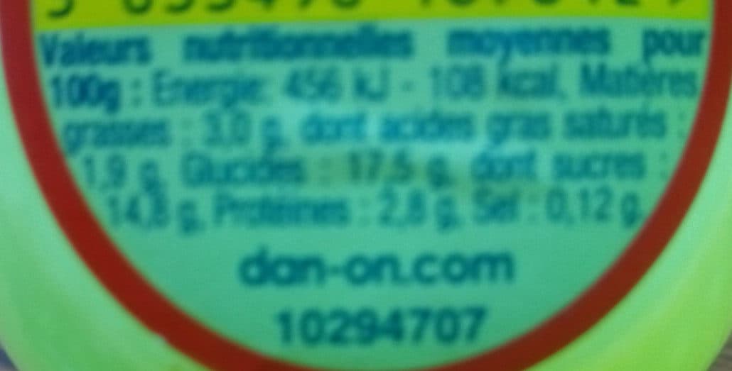 Danette Danette pistache packshot