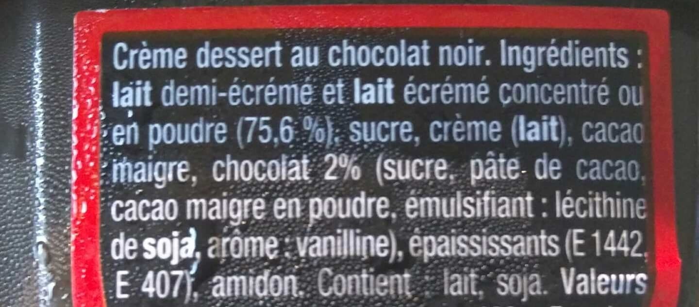 Danette Danette Noir Extra packshot