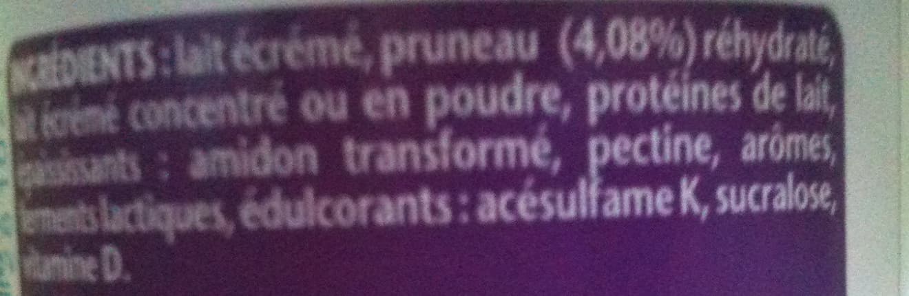 Danone Danone - Yaourt aux fruits - Pruneau packshot