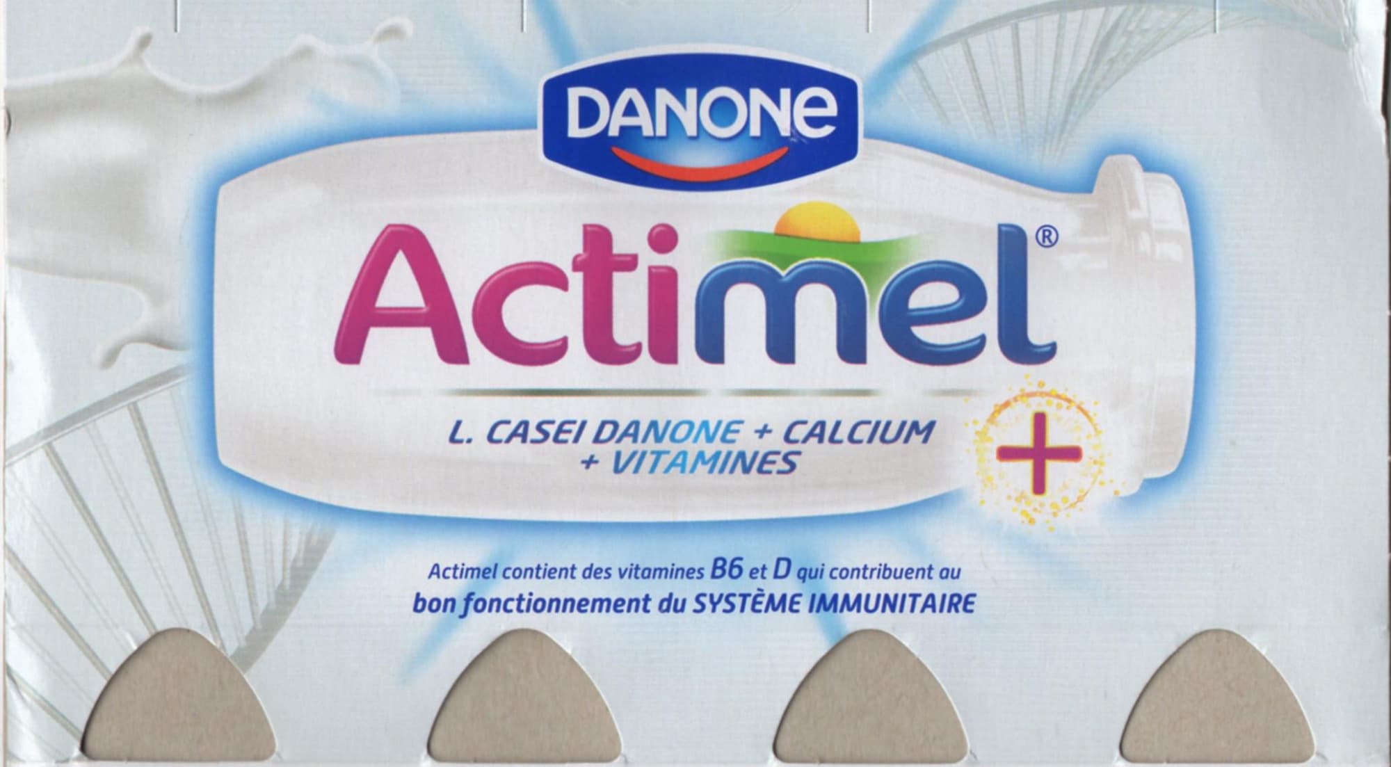 Actimel Lait fermenté à boire sucré packshot