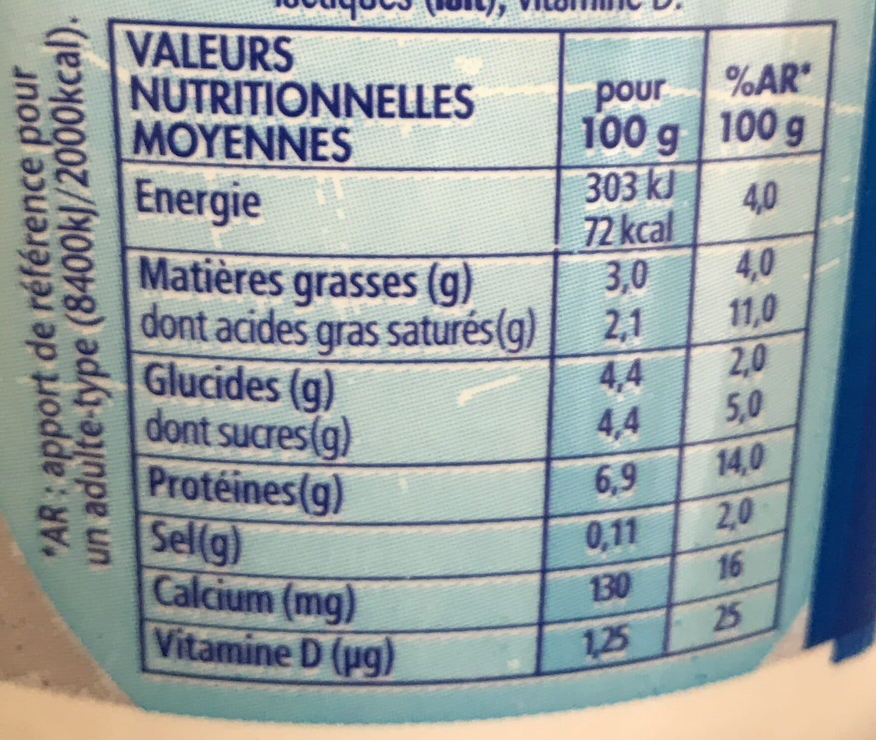 Danone Jockey 3% de mg nature 1 kg x 1 packshot