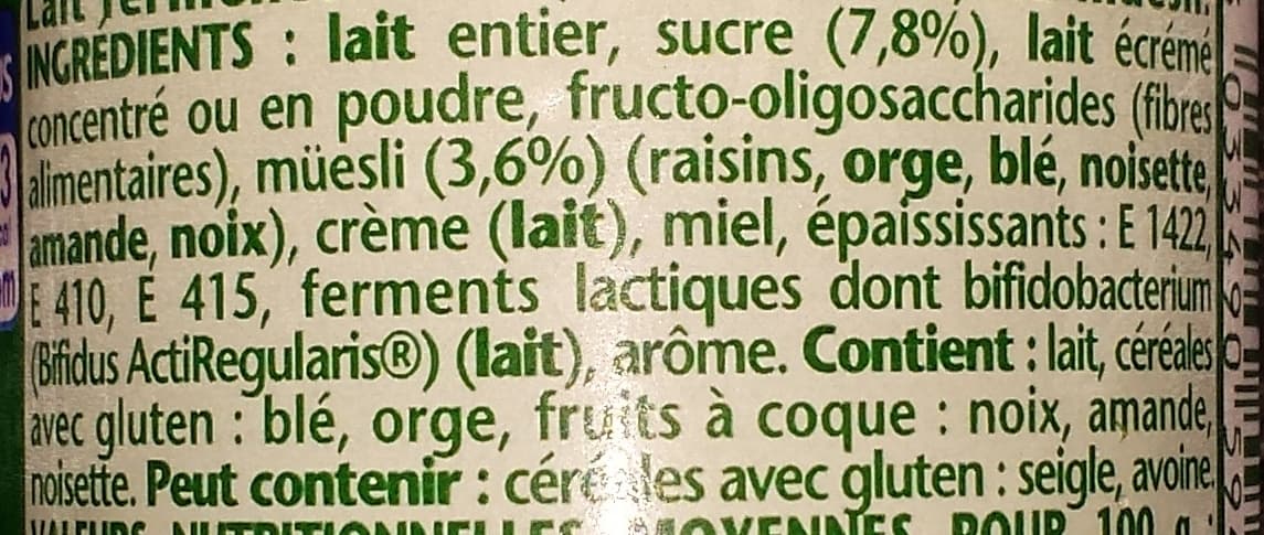 Activia Activia Müesli packshot