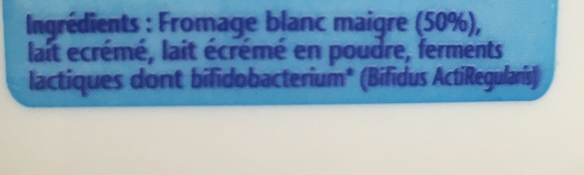 Danone Recette au fromage blanc packshot