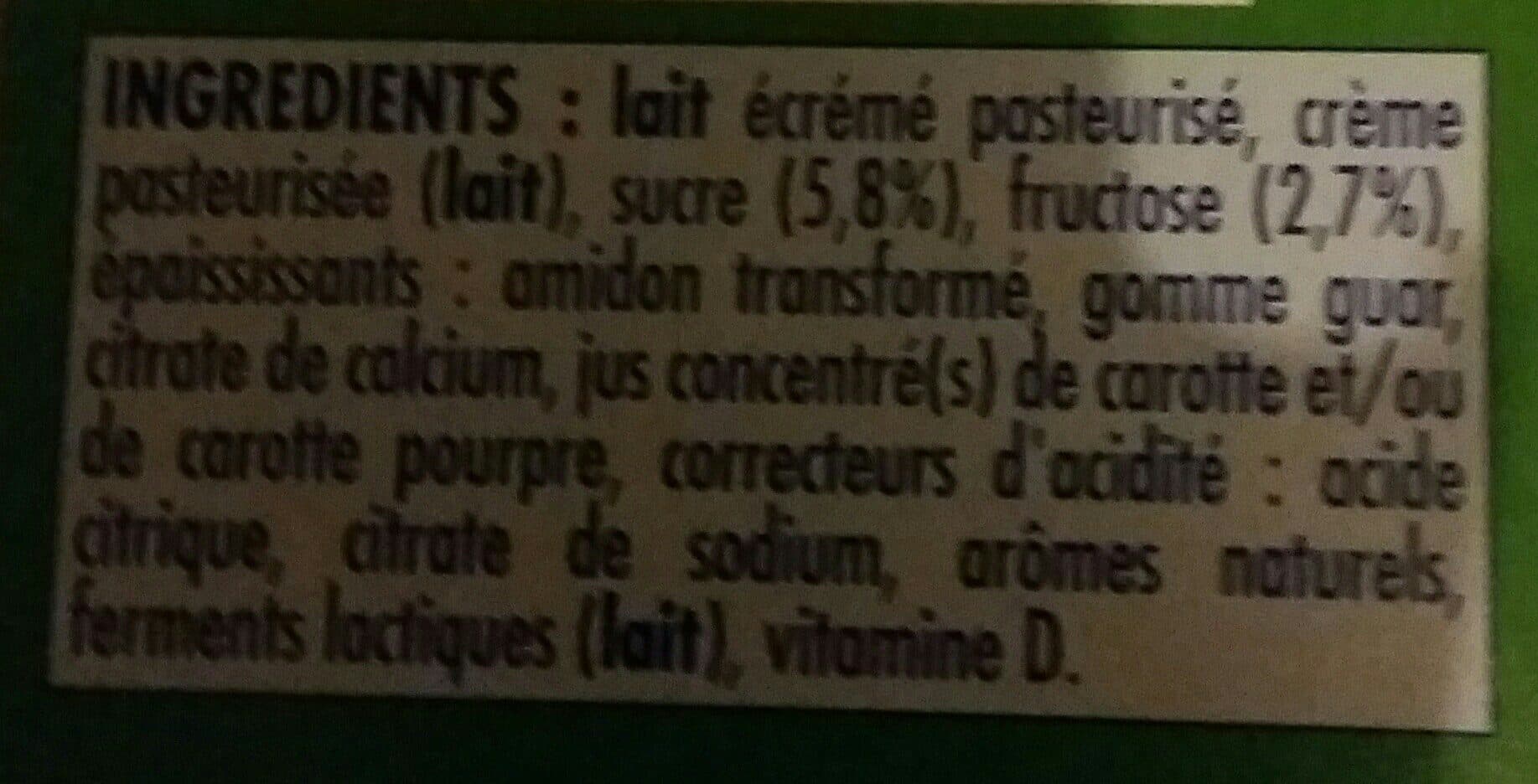 Danone Danonino de Gervais packshot
