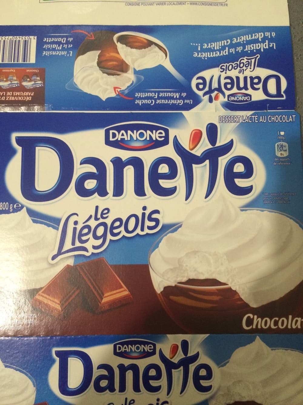 Danette Danette le liegeois packshot