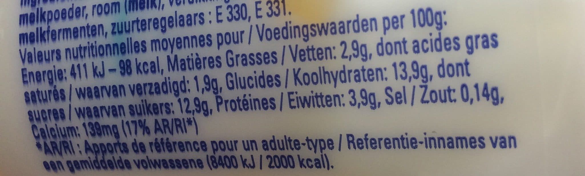 Danone Yaourt fabriqué en Normandie sans colorant packshot
