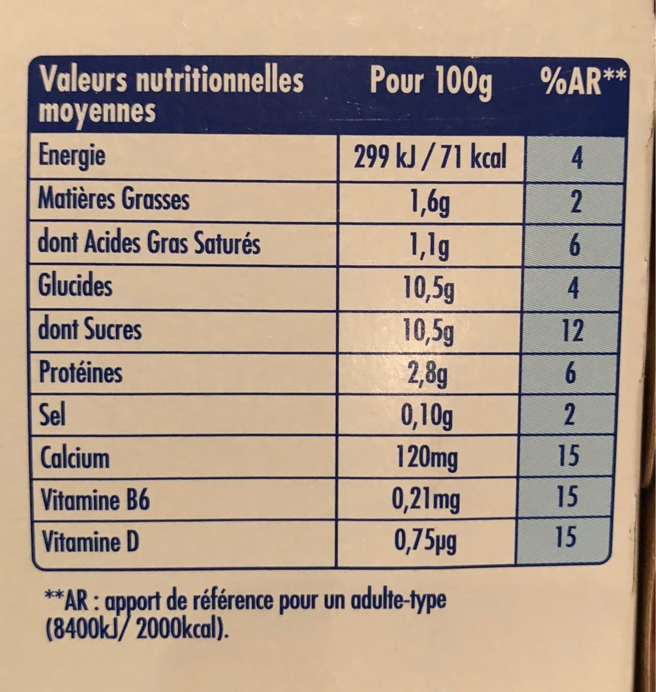 Actimel Actimel nature packshot