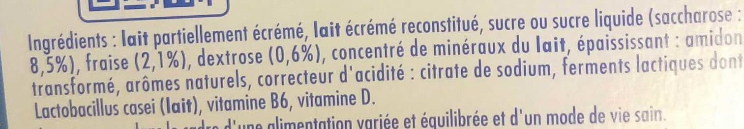 Actimel Actimel Goût Fraise packshot